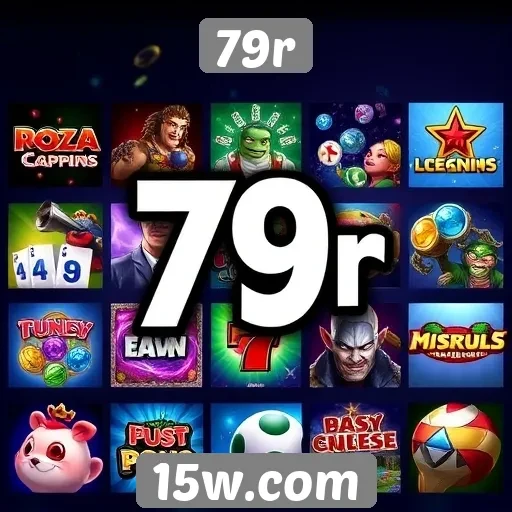 Variedade de jogos disponíveis no 79r